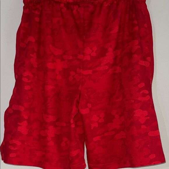Red Camo Athletic Shorts by Zone Pro - Picture 6 of 6